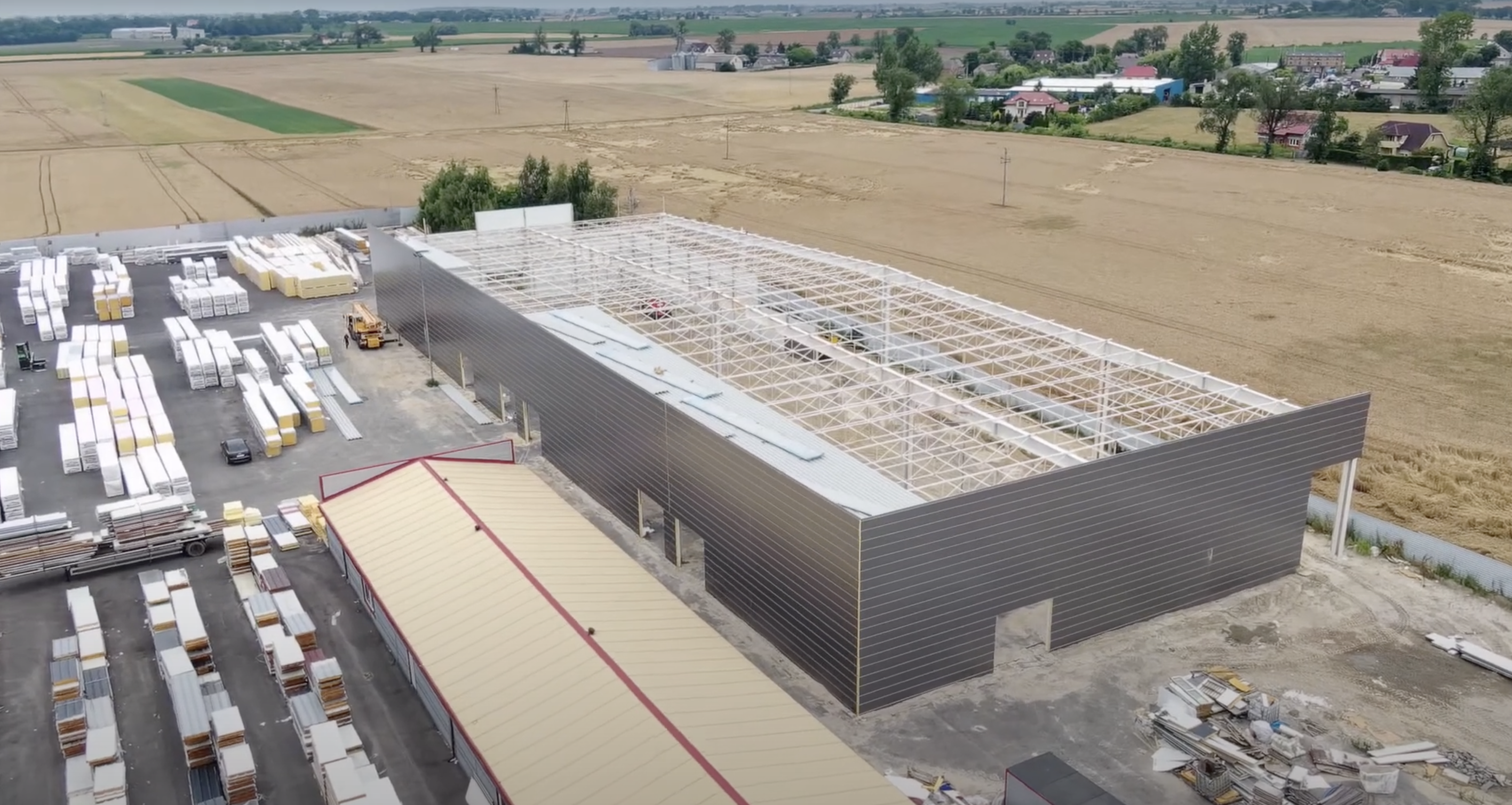 Rozbudowa zakładu produkcyjnego Europanels w Latkowie