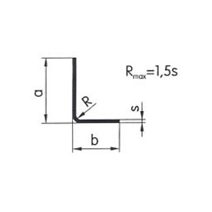 Kątowniki zimnogięte nierównoramienne